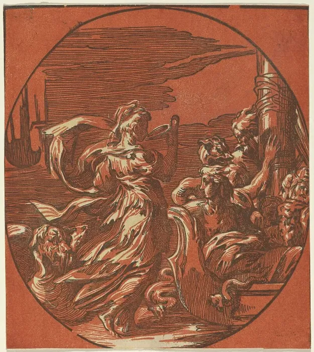 Framed Print : Circe Print