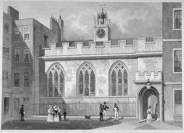 Cliffords Inn, City of London, 1840