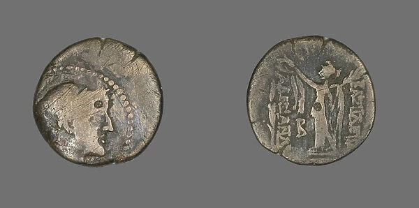 Coin Depicting the Goddess Athena, 336-323 BCE. Creator: Unknown