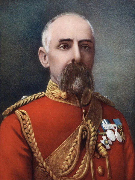 Colonel Henry Parke Airey, commanding 1st Bushmens Contingent, South African Field Force, 1902. Artist: Kerry & Co