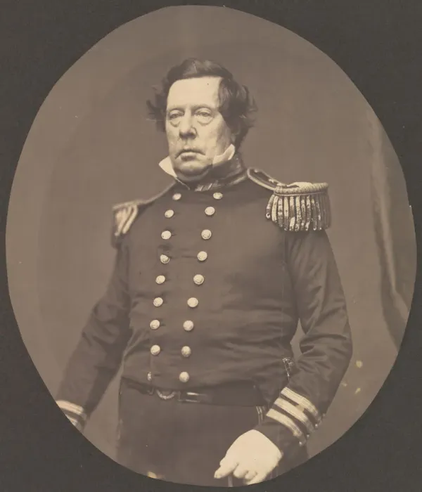 Framed Print : Commodore Matthew Calbraith Perry Print Framed Print : Commodore Matthew Calbraith Perry Print