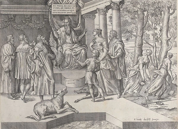 The Corrupt Judge, 1565-73. Creator: Battista del Moro