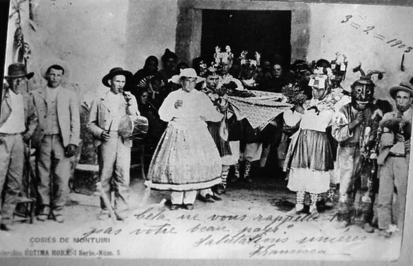 Cossiers of Montuiri, typical Majorcan dances from 1903, some of these Cossiers