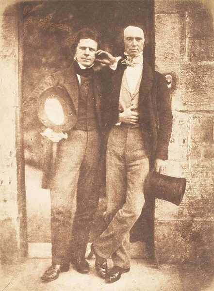 D. O. Hill and W. B. Johnstone, 1843-47. Creators: David Octavius Hill, Robert Adamson