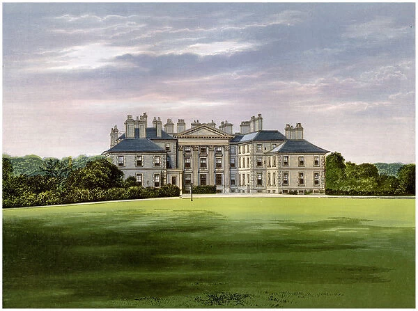 Dalkeith Palace, Edinburgh, Scotland, home of the Duke of Buccleuch, c1880