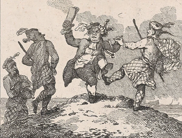 The Dance on Dun-Can (Picturesque Beauties of Boswell, Part the Second), May 15, 1786