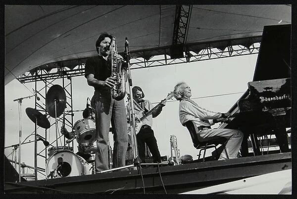 The Dave Brubeck Quartet playing at the Capital Radio Jazz Festival, London, July 1979
