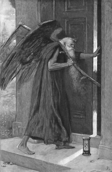 Death the Reaper, 1896. Artist: P Naumann