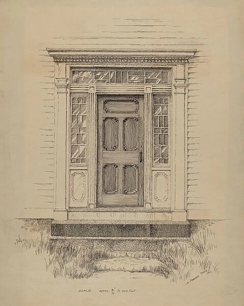 Doorway, c. 1936. Creator: Jerome Hoxie
