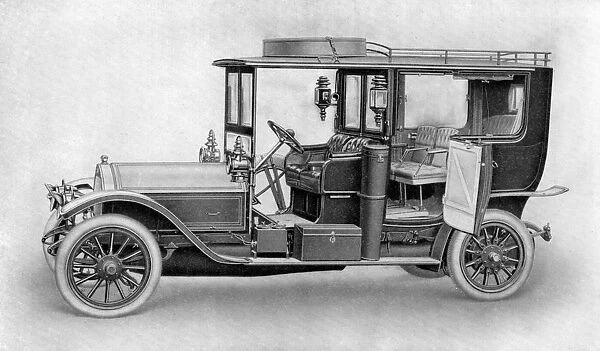 Drawing of a car, 1911-1912. Artist: Kilmsch & Co
