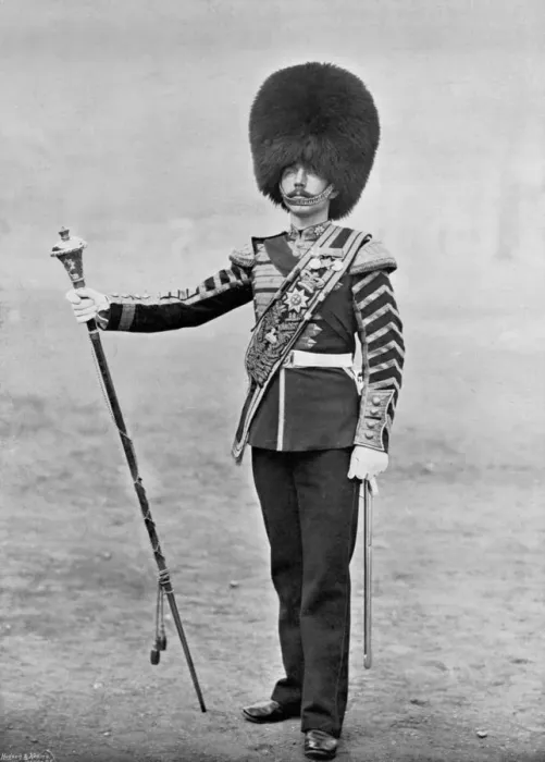 Framed Print : Drum-Major Print, 1895 Framed Print : Drum-Major Print, 1895