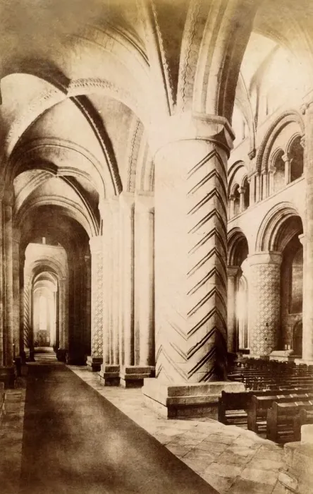 Framed Print : Durham Cathedral Print, 1893 Framed Print : Durham Cathedral Print, 1893