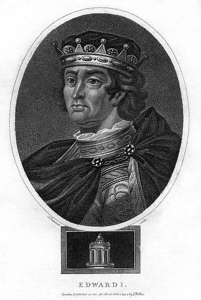 Edward I of England, (1804). Artist: J Chapman