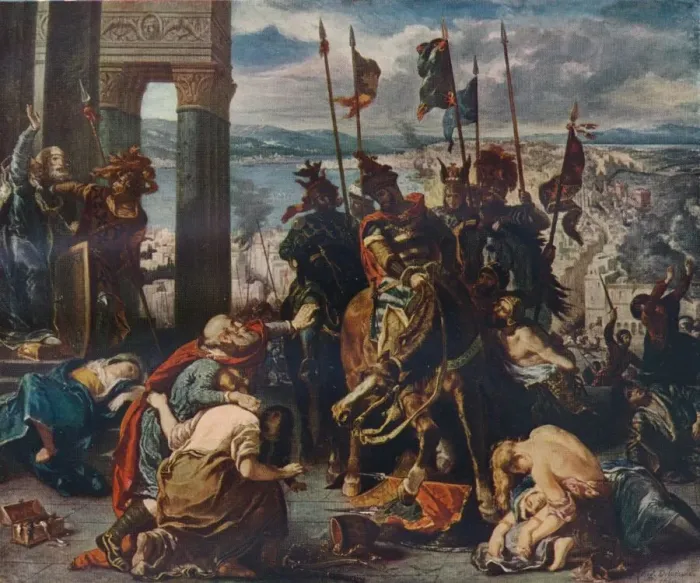 Framed Print : The Entry of the Crusaders Into Constantinople, 1840 Print Framed Print : The Entry of the Crusaders Into Constantinople, 1840 Print