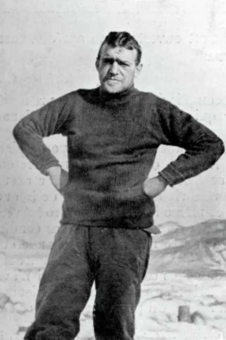 Framed Print : Ernest Shackleton Print, 1909