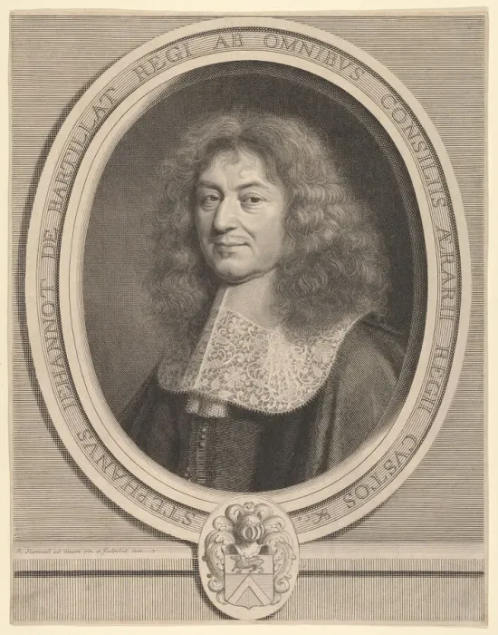 Framed Print : Etienne Jehannot de Bartillat Print, ca. 1666 Framed Print : Etienne Jehannot de Bartillat Print, ca. 1666