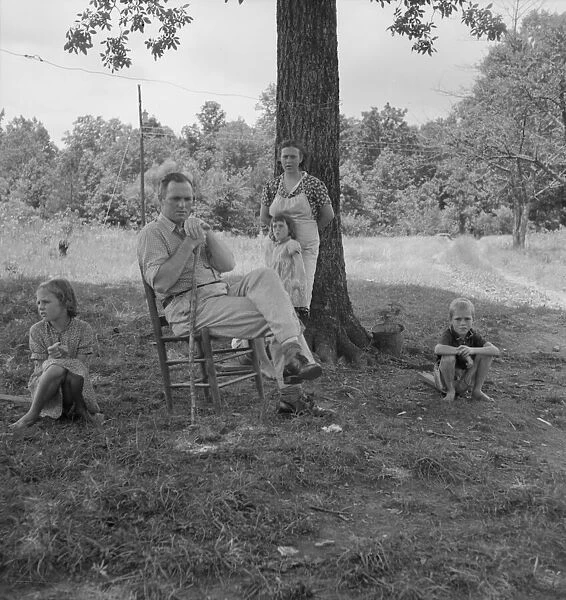 Father crippled with rheumatism, Orange County, North Carolina, 1939. Creator: Dorothea Lange