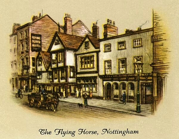 The Flying Horse, Nottingham, 1936. Creator: Unknown