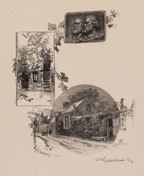 Fontainebleau Forest: Entry to Rousseaus Studio and the Millet Home (La Foret