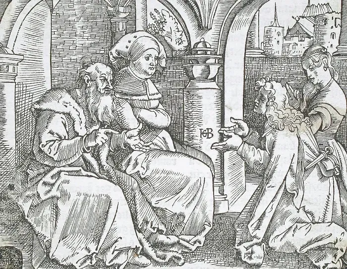 Framed Print : The Fourth Commandment Print, 1516 by Hans Baldung Framed Print : The Fourth Commandment Print, 1516 by Hans Baldung