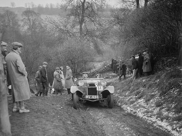 Frazer-Nash Boulogne II of P Lees competing in the Sunbac Colmore Trial, Gloucestershire, 1933