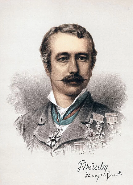 Garnet Joseph Wolseley, Viscount Wolseley, Irish-born British soldier, c1880