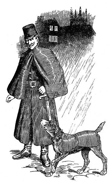 Ghent police dog, 1907