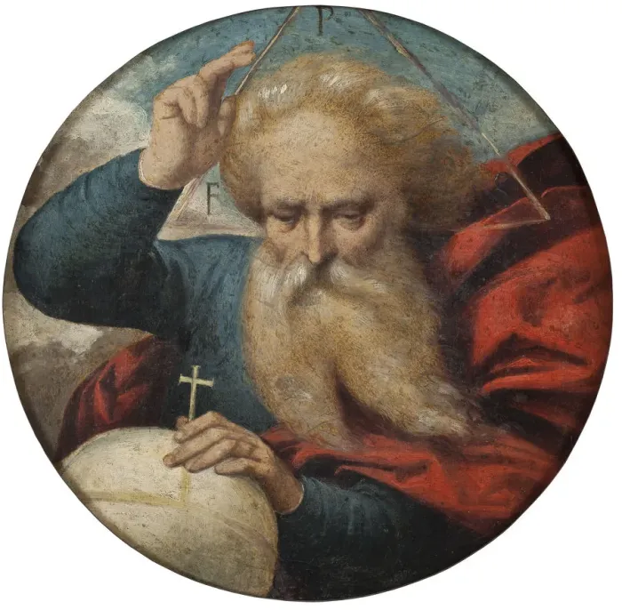 Framed Print : Print of God Blessing the Earth Framed Print : Print of God Blessing the Earth