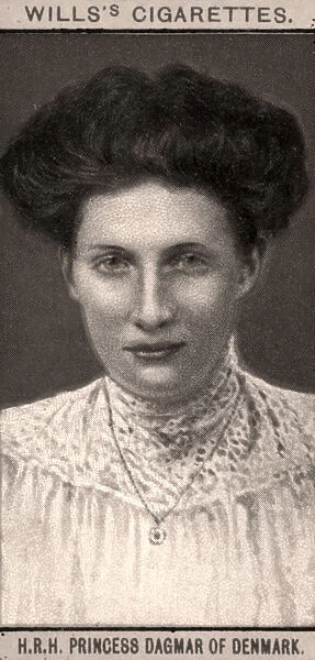 H. R. H Princess Dagmar of Denmark, 1908. Artist: WD & HO Wills