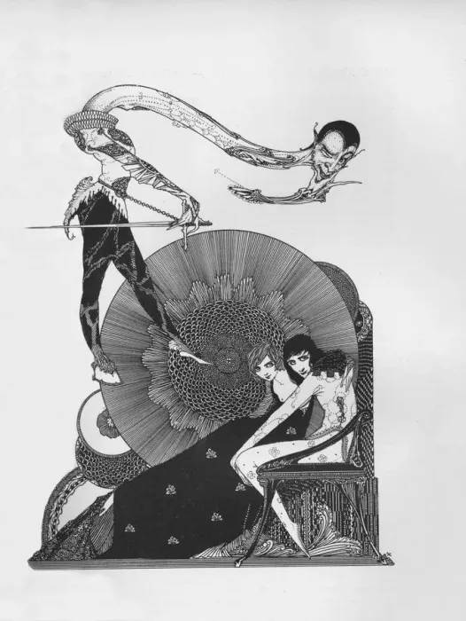 Framed Print : Harry Clarke's Half-Title of Goethes Faust Print, 1925 Framed Print : Harry Clarke's Half-Title of Goethes Faust Print, 1925
