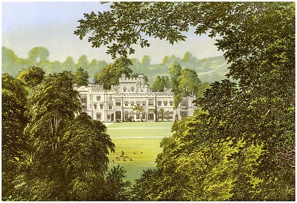Hampton Court, Herefordshire, home of the Arkwright family, c1880