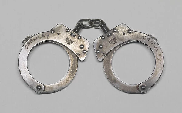 Handcuffs used in the arrest of Henry Louis Gates, Jr. 2000s. Creator: Unknown
