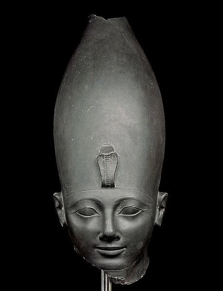 Head of Pharaoh Tuthmosis III, Thebes, New Kingdom, 18th Dynasty, ca. 1479-1425 BC. Creator: Ancient Egypt