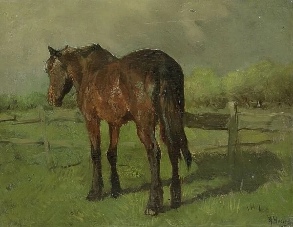 Horse, 1860-1888. Creator: Anton Mauve