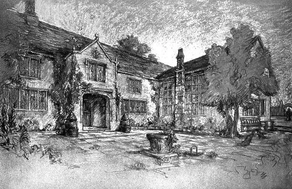 House designed upon old English farmhouse, 1925. Artist: M Adams-Acton