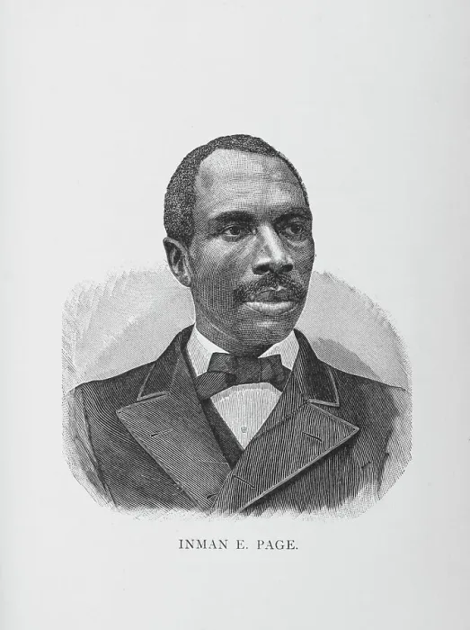 Framed Print : Inman E. Page Print, 1887