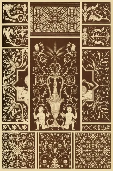 Italian Renaissance Patterns 16th Century Italian Renaissance Two Tone