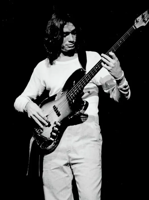 Framed Print : Jaco Pastorius, Odeon Hammersmith, London 1976 Print