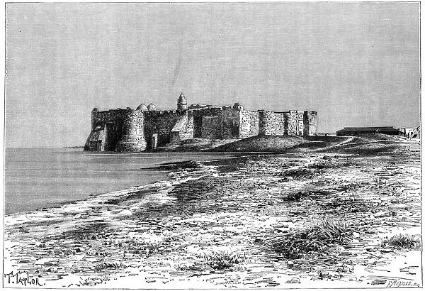 Jerba Island, Castle near Humt Suk, Tunisia, c1890. Artist: F Meaulle