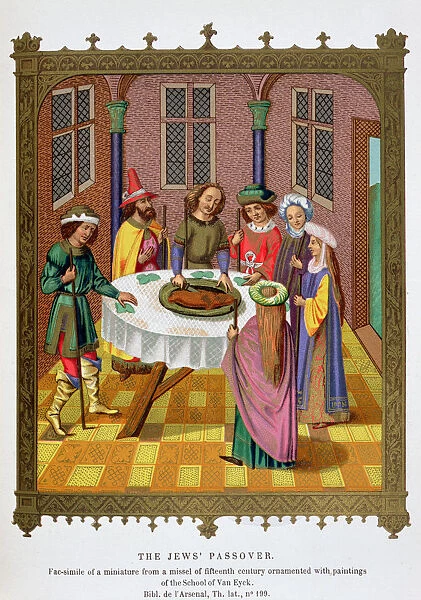 The Jews Passover, 15th century