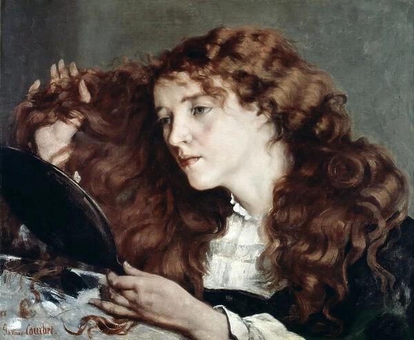 Jo, La Belle Irlandaise, 1866. Artist: Gustave Courbet