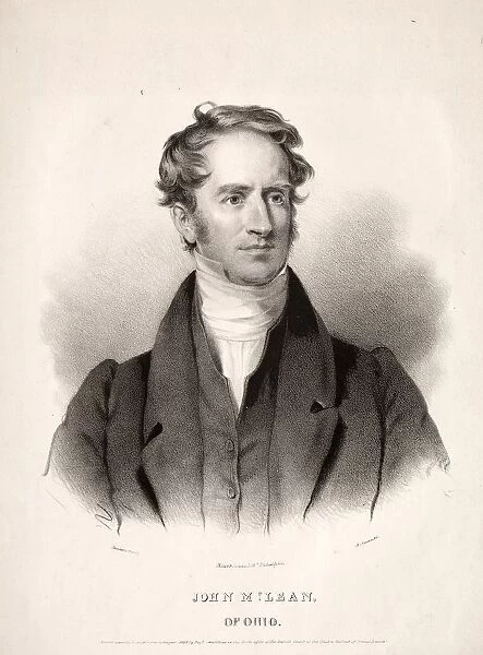 John McLean of Ohio, 1832. Creator: Albert Newsam (American, 1809-1864)