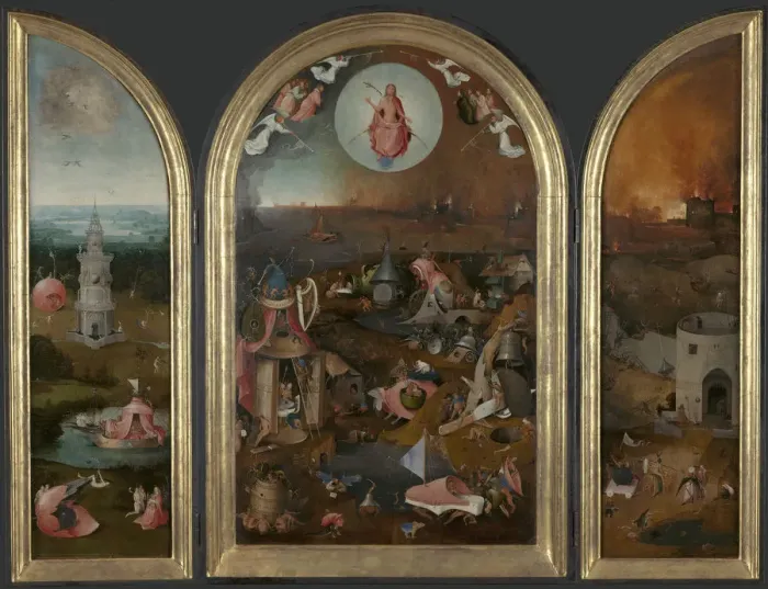 Framed Print : Print of The Last Judgment, a depiction of the apocalypse in Bruges Framed Print : Print of The Last Judgment, a depiction of the apocalypse in Bruges