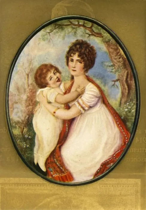Framed Print : Karoline, Print of a Queen Consort