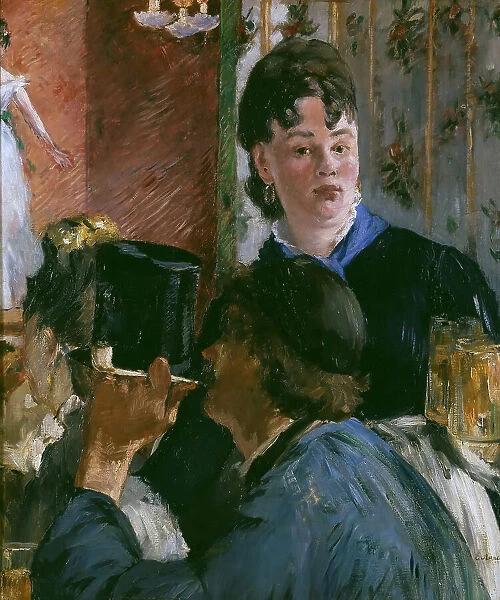 La Serveuse de bocks (The Waitress), 1878-1879. Creator: Manet, Édouard (1832-1883)