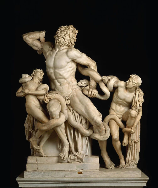 Laocoon and his sons (The Laocoon Group), 1st century BC