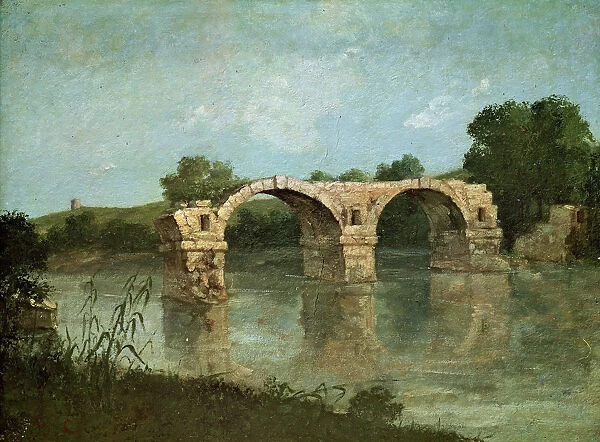 Le Pont d Ambrussum, 1857