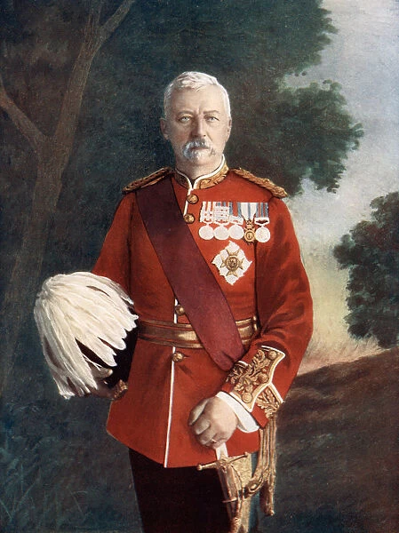 Lieutenant General Sir Robert Low, 1900. Artist: Elliott & Fry