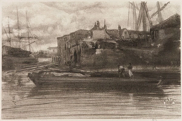 Limehouse, 1878. Creator: James Abbott McNeill Whistler