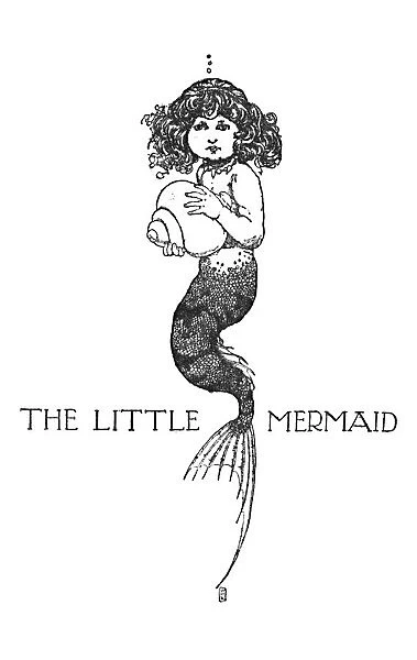 The Little Mermaid, c1930. Artist: W Heath Robinson